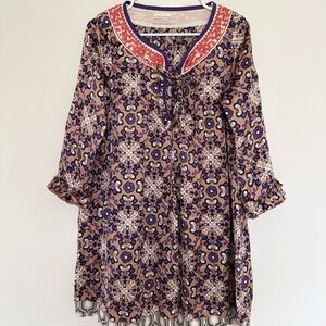 Odd Molly Silk Tunic Dress